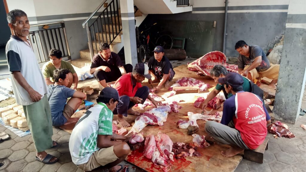 Pengelolahan daging kurban 2026