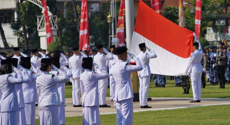 Ketua LDII Jatim hadiri upacara peringatan hari lahir pancasila
